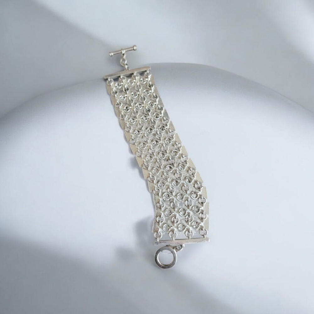 Chico's Elegant Silver Bracelet